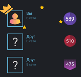 Список друзей